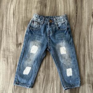 Stylish Blue Denim Kids Jeans